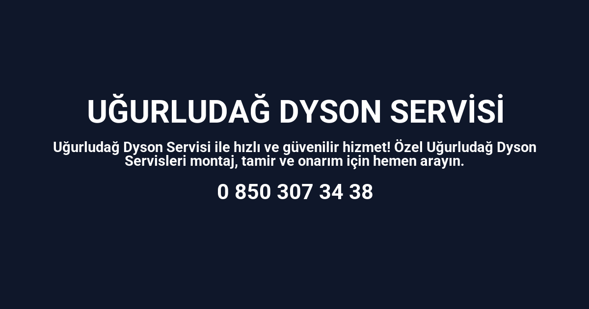 Uğurludağ Dyson Servisi